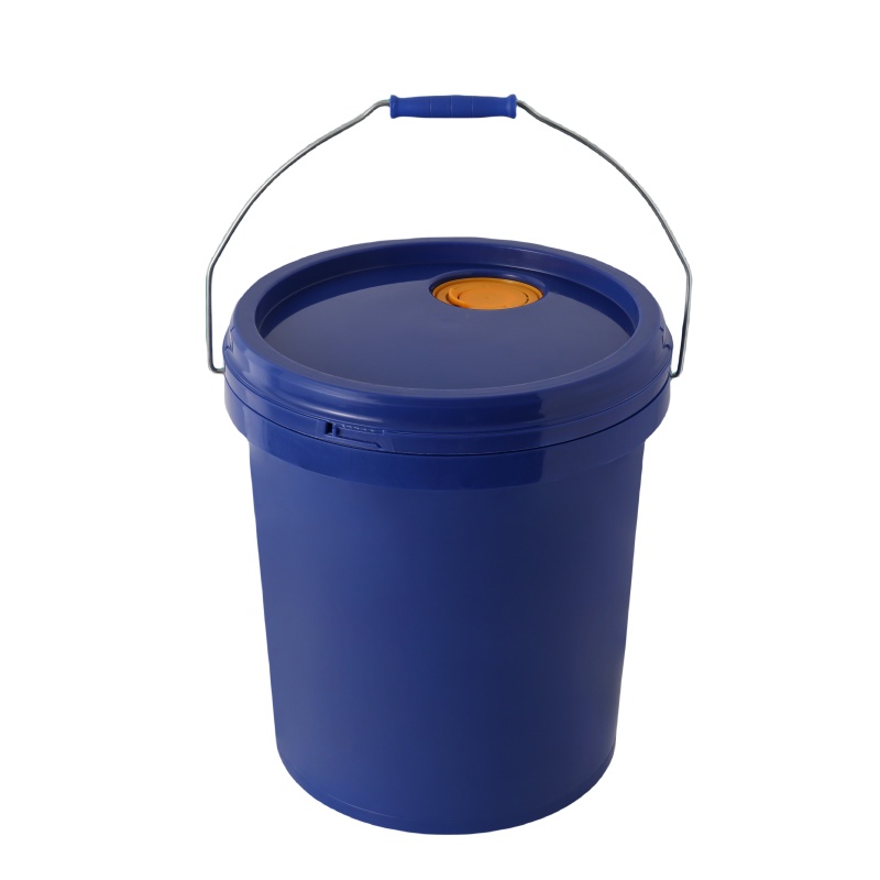 17L 密封塑料油漆桶 4.5 加仑带喷嘴盖油漆桶