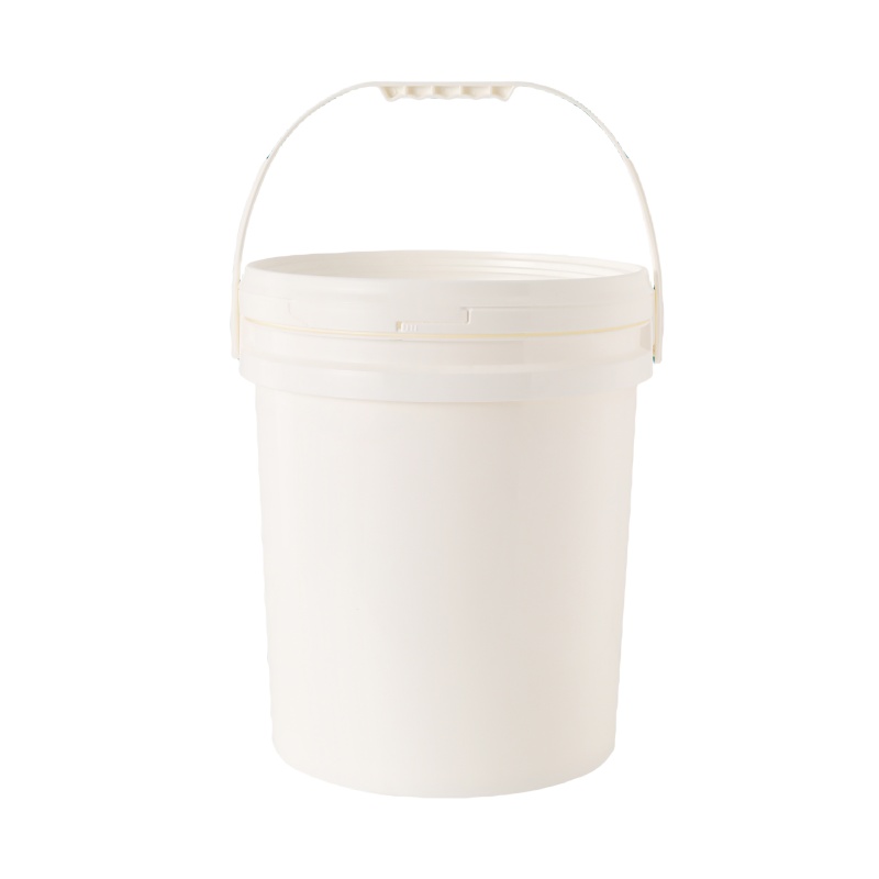 20.5L 塑料桶油漆桶容器塑料桶通用桶带手柄和盖子 5 加仑
