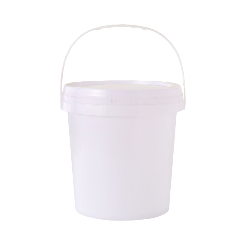 6L 多功能塑料桶 1.5 加仑油漆桶圆形舒适手柄塑料实用桶