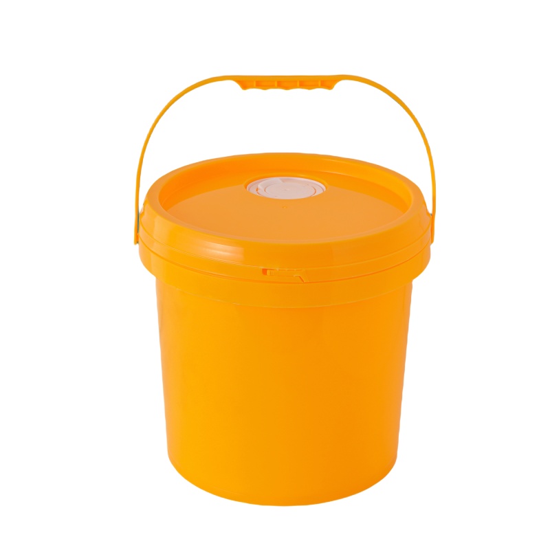 2.5 加仑塑料油漆桶 10L 带喷嘴压盖桶
